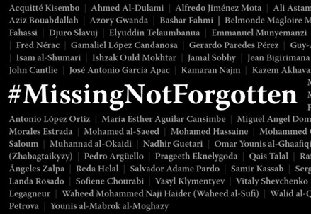 Giornalisti "scomparsi, non dimenticati": al via la campagna