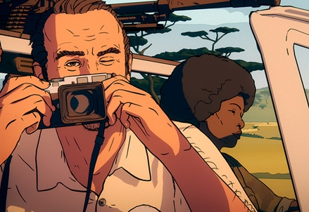 Kapuscinski in Angola, un film d'animazione tratto dal reportage